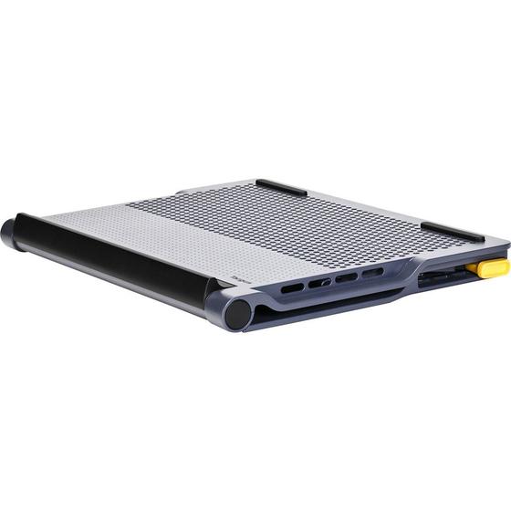 Imagem de Cooler Targus para Notebooks 17 Inclinação Ajustável e Ventilador Duplo + HUB 4 Portas USB-A - AWE81US