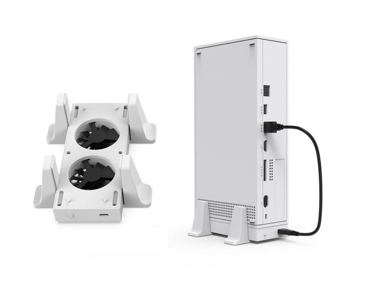 Imagem de Cooler Ventilador Compatível Com Xbox Series S Com Base De Apoio Vertical