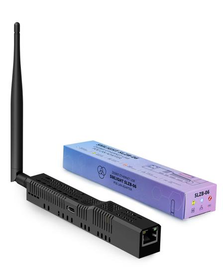 Imagem de Coordenador Zigbee 3.0 SMLIGHT SLZB-06 - Ethernet/WiFi