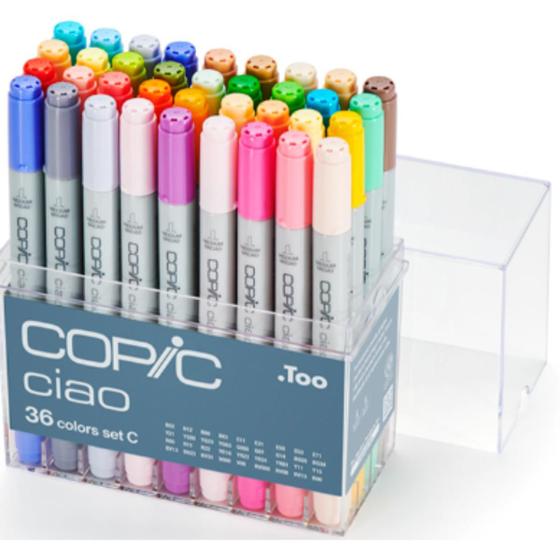 Imagem de Copic Ciao - Estojo com 36 Cores - Conjunto 36C