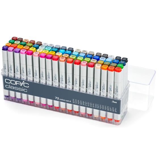 Imagem de Copic Classic - Estojo com 72 Cores Conjunto A