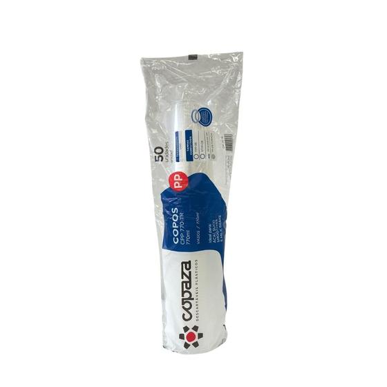 Imagem de Copo 770ml Copaza ABNT Transparente PP c/ 50