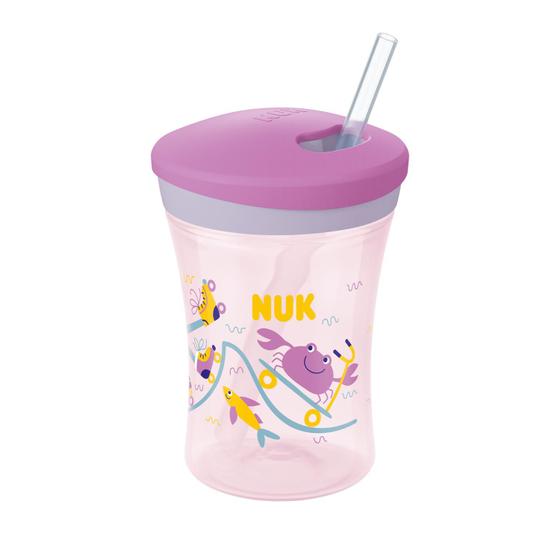 Imagem de Copo Action Evolution com Canudo 230ml Girl - NUK