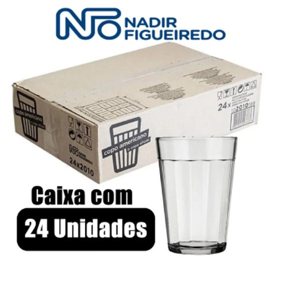 Imagem de Copo Americano 190ml Caixa C/ 24 Unidades Nadir Figueiredo