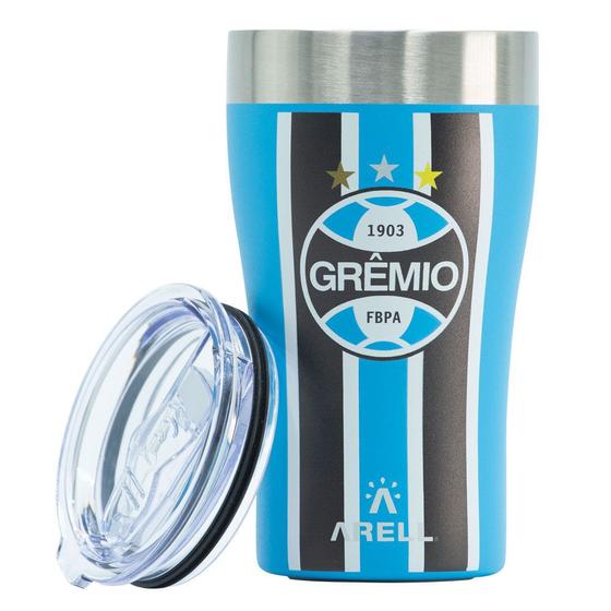 Imagem de Copo Arell Térmico Com Tampa Oficial do Grêmio 500ml