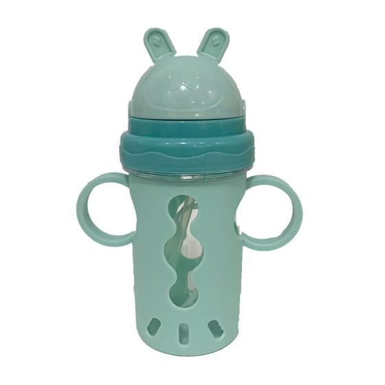 Imagem de Copo Baby 310ml Com Alça + Canudo