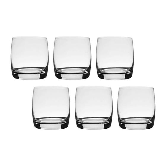 Imagem de Copo Baixo De Cristal Bohemia Para Whisky 290 ml Ideal 12 Peças