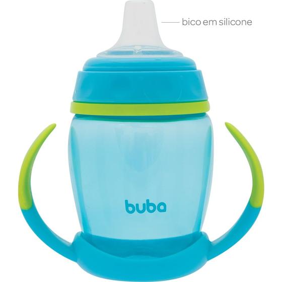 Imagem de Copo Buba Azul Com Alça Removível 250ml