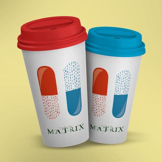 Imagem de Copo Bucks Matrix - Pílulas Azul e Vermelha