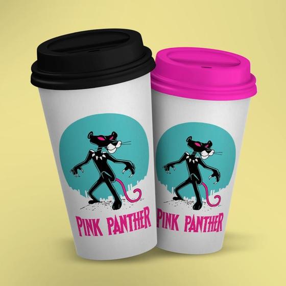 Imagem de Copo Bucks Pantera Cor de Rosa em Wakanda