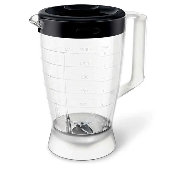 Copo C/Tampa P/Processador Philips Walita RI7630 e RI7632 Menor preço em Copo C/Tampa P/Processador Philips Walita RI7630 e RI7632