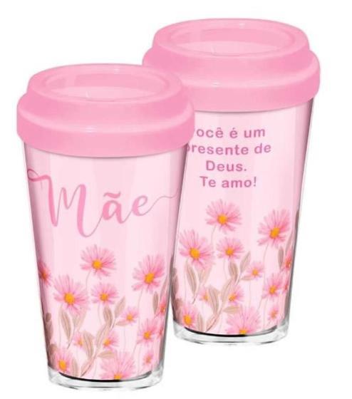 Imagem de Copo cafe 550ml mae presente de deus   diceart