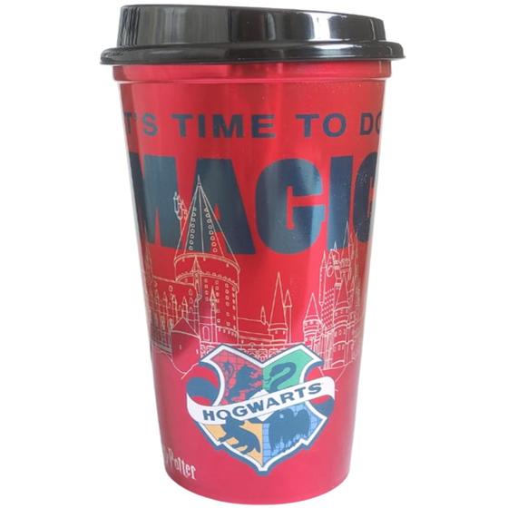 Imagem de Copo Cafe Harry Potter Hogwarts Bucks 500ml BPA Free