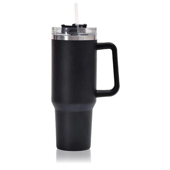 Imagem de Copo Caneca Térmica Quencher Com Canudo E Alça 1200ML