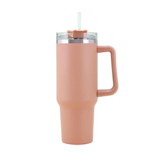 Imagem de Copo Caneca Térmica Squeeze Quencher Com Canudo Alça 1200ml