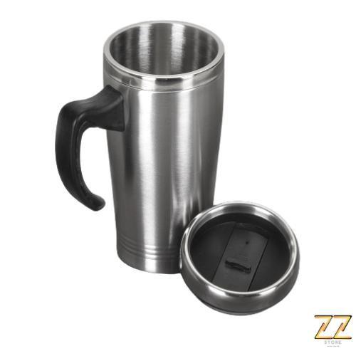 Imagem de Copo Capacidade de 450ml - Inox - Com Tampa