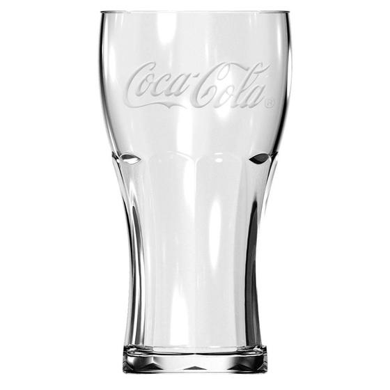 Imagem de Copo Coca-Cola Nadir Contour Transparente 470ml Embalagem com 12 Unidades