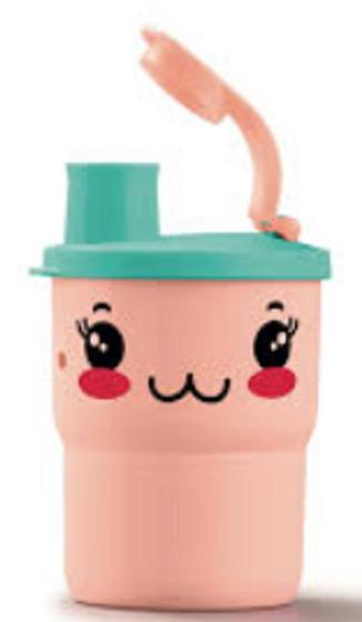 Imagem de Copo colors 225ml com bico Fofuras Tupperware