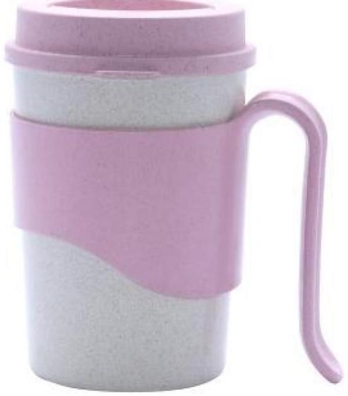 Imagem de Copo Com Alça Ecológico Rosa