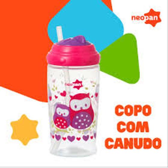Imagem de Copo com canudo 360ml - Neopan