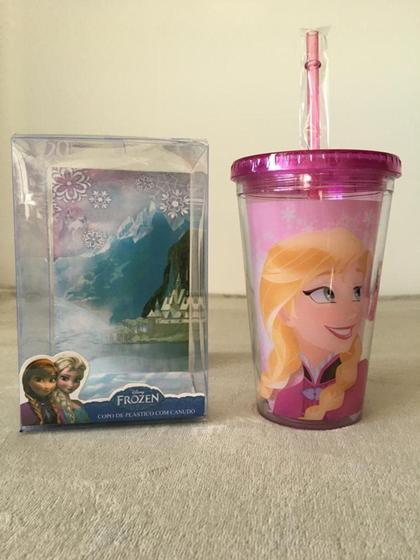 Imagem de Copo Com Canudo Anna 450ml Frozen - Disney