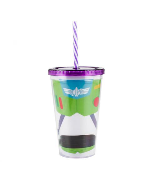 Imagem de Copo Com Canudo Buzz Lightyear Toy Story 450ml - Disney