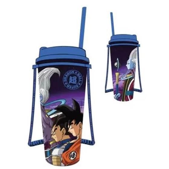 Imagem de Copo Com Canudo Dragon Ball Super Universe 1000Ml Clubecomix