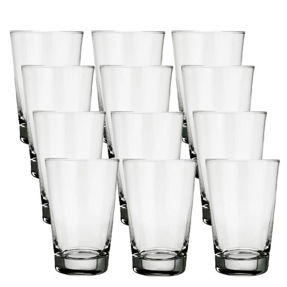 Imagem de Copo Cônico para Cerveja e Chopp Caldereta 350ml 12 Unidades