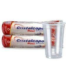 Imagem de Copo cristal copo 440ml com 50un transparente pp