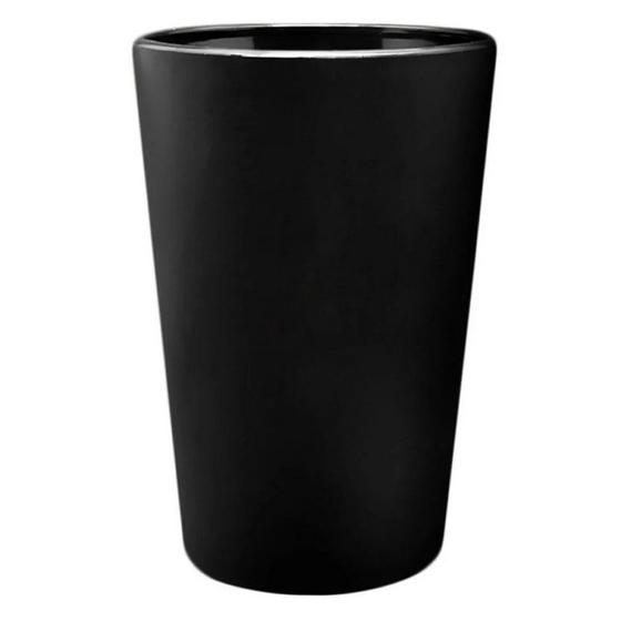 Imagem de Copo Cuia Para Erva Mate Tereré Preto Fosco 350ml