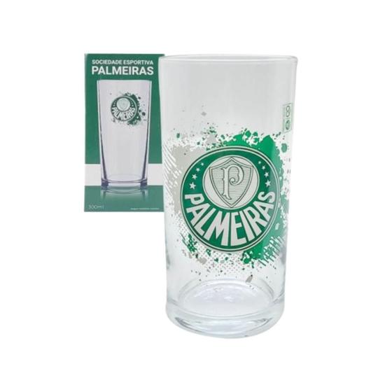 Imagem de Copo Cylinder Palmeiras 300Ml- Krystalmix