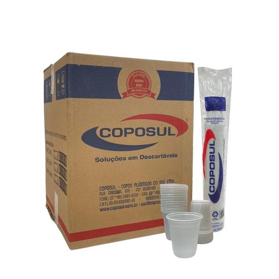 Copo de 180ml Branco ABNT2012 Coposul com 2.500 unidades Menor preço em Copo de 180ml Branco ABNT2012 Coposul com 2.500 unidades