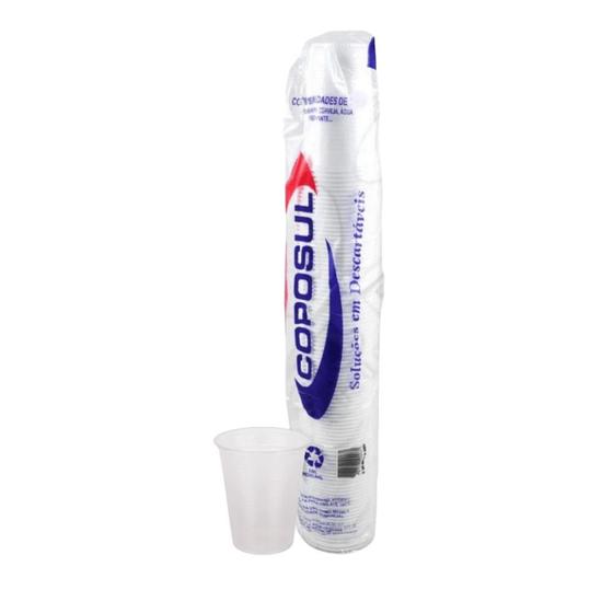 Copo de 200ml Translúcido ABNT2012 Coposul com 100 unidades Menor preço em Copo de 200ml Translúcido ABNT2012 Coposul com 100 unidades