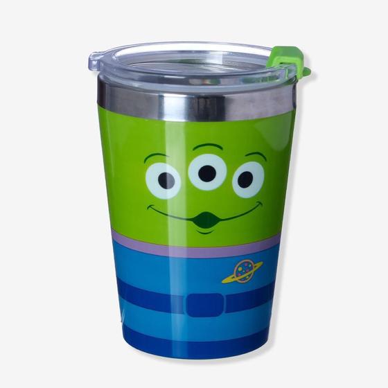 Imagem de Copo de Aço Inoxidável com Tampa Rosqueável 300ml