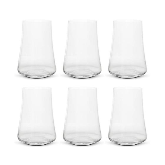 Copo de Água Pleasure Cristal Haus 400 ml com 6 Peças Imagem de Copo de Água Pleasure Cristal Haus 400 ml com 6 Peças