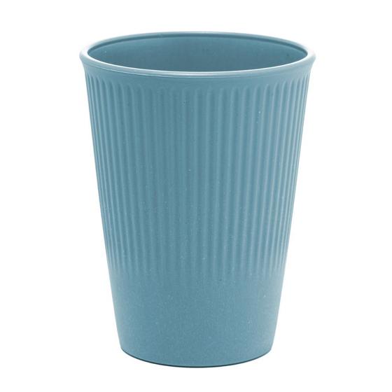 Imagem de Copo de Bambu e PP Texturizado Stripes Cores Sortidas 300ml Lyor