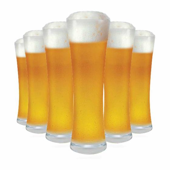 Imagem de Copo de Cerveja de Cristal Blanc M 390ml 6 Pcs