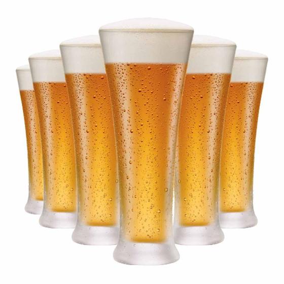 Imagem de Copo de Cerveja de Cristal Pilsner 400ml 6 Pcs