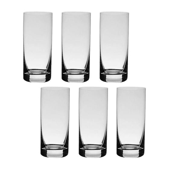 Imagem de Copo de Cristal Bohemia Para Água e Suco 300 ml Barline 18 Peças