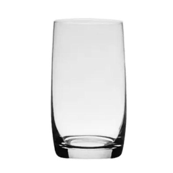 Imagem de Copo De Cristal Bohemia Pavo Titanium Água Suco Drink 380Ml