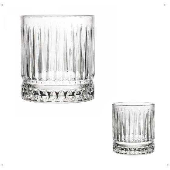 Imagem de Copo de cristal whisky Diamante Lyor  330ML