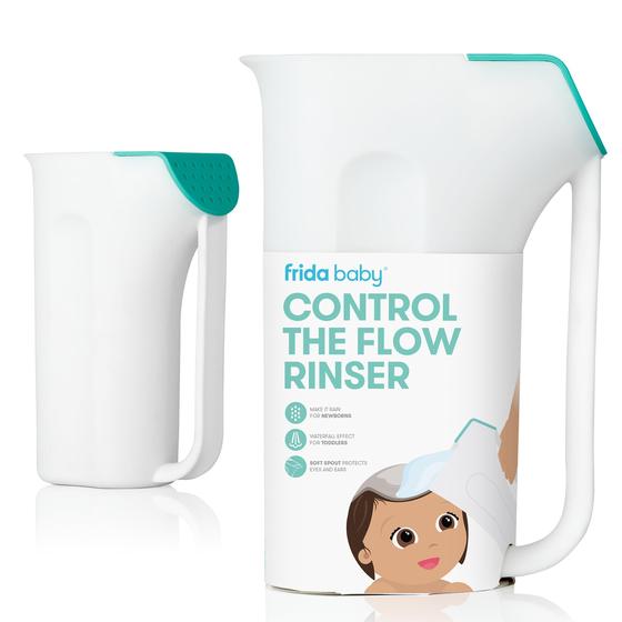 Imagem de Copo de Enxágue Frida Baby Control The Flow 700ml - Com Chuveiro de Chuva