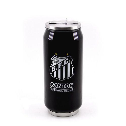 Imagem de Copo De Inox Com Canudo 350ml - Santos