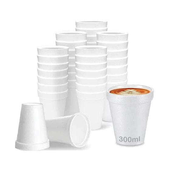 Imagem de Copo De Isopor 300Ml Térmico 200 Unid Descartavel Café Ultra