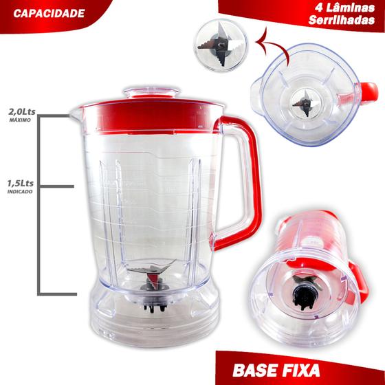 Copo de Liquidificador Arno Power Max 1000W - Cristal Vermelho é boa?