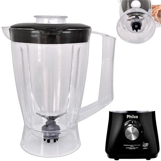 Copo de Liquidificador Compatível Philco Multiprocessador All In One e Citrus Menor preço em Copo de Liquidificador Compatível Philco Multiprocessador All In One e Citrus