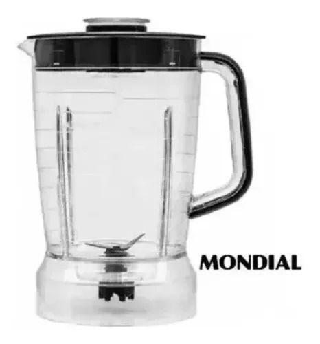 Copo De Liquidificador Mondial L-850 L-900w Cristal Preto Menor preço em Copo De Liquidificador Mondial L-850 L-900w Cristal Preto