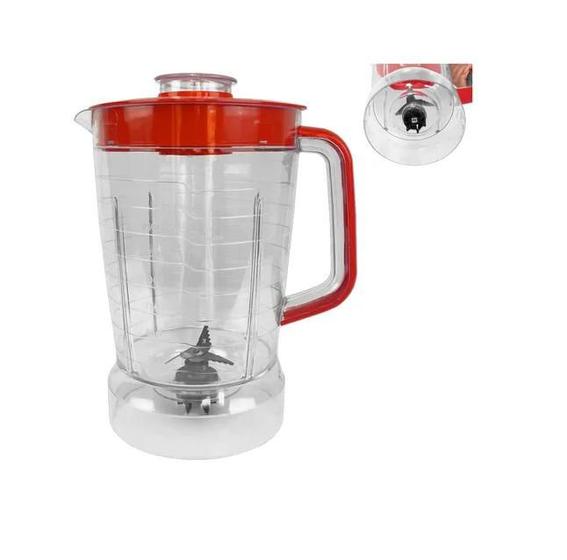 Copo De Liquidificador Philco Ph900 1200w Tampa Vermelha Menor preço em Copo De Liquidificador Philco Ph900 1200w Tampa Vermelha