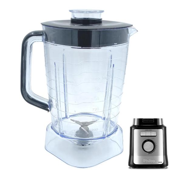 Imagem de Copo de Liquidificador Philco PLQ1600 TURBO 1200W Easy Smart