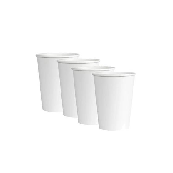 Imagem de Copo De Papel Biodegradável 200Ml Branco - Pac 200Und